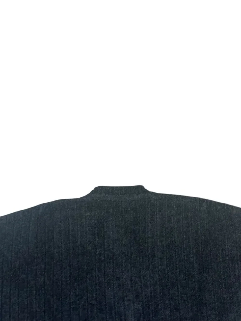 Peach By Z.C. International Men’s Black V Neck Diamond Pattern Sweater Sz 42